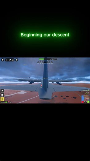 POV: Flying a Cargo Plane in Roblox