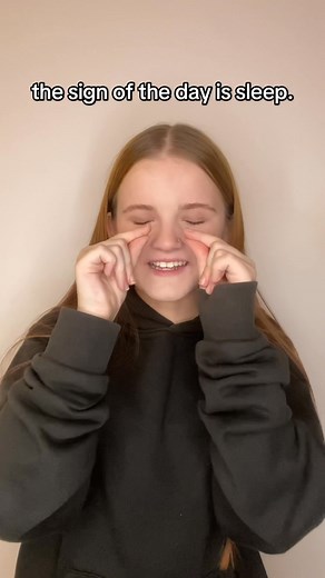 3.7K views · 239 reactions | Welcome to today’s sign of the day! Today’s sign of the day is “Sleep!” Using SSE (With BSL signs!) -Let’s Make A Difference❤️ #BSL #signoftheday #letsmakeadifference #learntosign #education #SSE | Let’s Make A Difference | Facebook