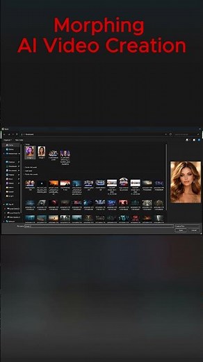 How to create morphing AI video creation #aivisualization #morphing