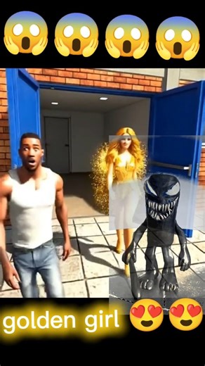 Golden girl and venom 😍😱 #ai #marvel