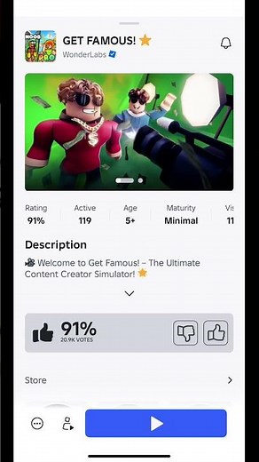 GET FAMOUS! | Become the Ultimate Content Creator! 🎥🌟 #roblox