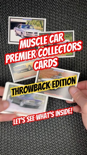 Will It Open? Muscle Car Collector’s Cards