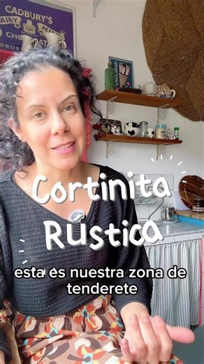 How to make a rustic curtain #sewing #handsewing #sewing #learnsewing #sewingcurtains