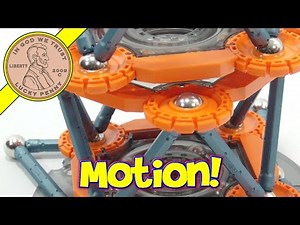 Geomag Mechanics Magnet Building Set, Magnets In Motion!