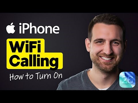 How to Turn On WiFi Calling on iPhone (iOS 26)