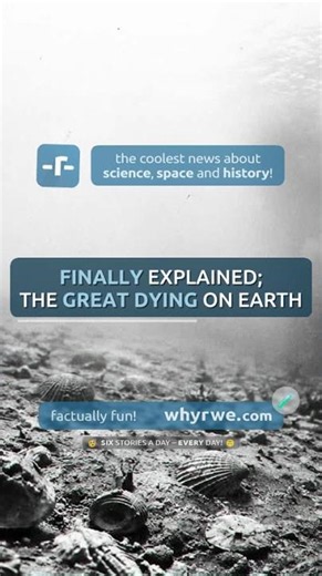 🧪 Finally explained; the Great Dying on Earth