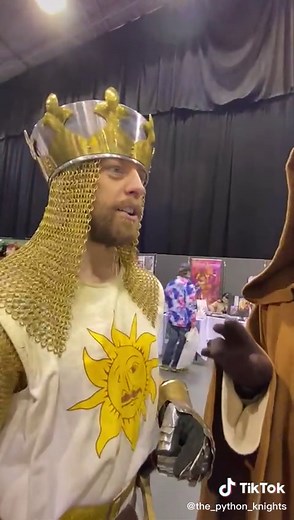 Monty Python Star Wars Mashup: Obi Wan Cosplay and the Holy Grail