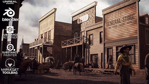 「中英字幕」FastTrackTutorials - 利用Blender几何节点开发艺术工具