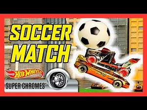 Súper Chromes® Playoffs de Fútbol | Hot Wheels Español