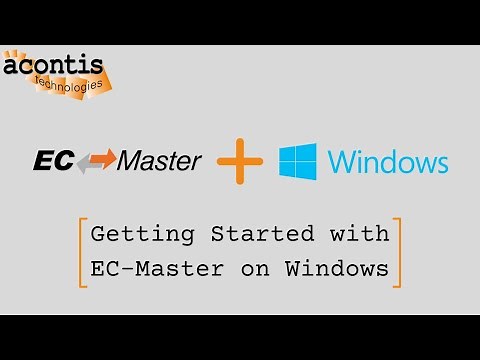 EC-Master Tutorial: Getting Started with EtherCAT on Windows