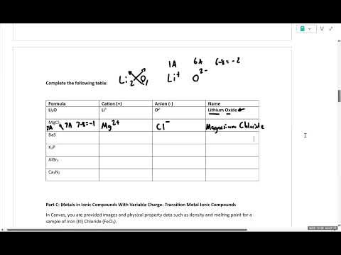 CHEM 100 Laboratory 5 Walkthrough