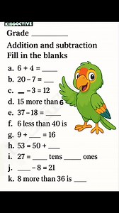 48K views · 414 reactions | Mental math #maths #fyp #mathskills | Kiddoctive - Homeschooling | Facebook