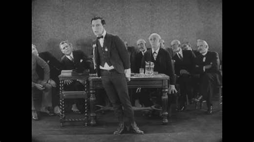 This Day in Buster…September 10, 1927 Buster Keaton leans into the role of an academic lad who loves his books & then tries to win the girl by becoming a sporting hero. “College" premieres in New York City. | Buster Keaton