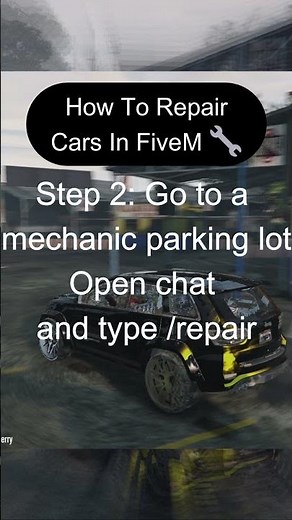 How To Repair Cars In GTA IV FiveM 🔧 (Fast & Simple!)