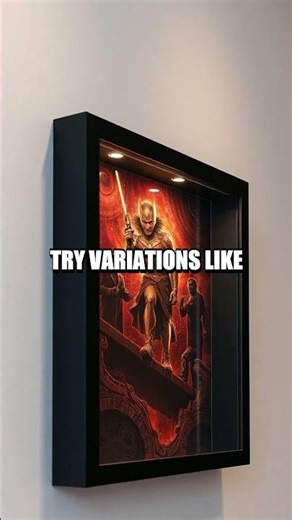 Glow Garden Shadow Box DIY Night Lights