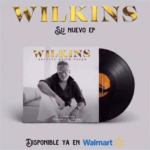 🎶 Adquiere el nuevo EP de Wilkins 🎧 que incluye todos sus más recientes temas que formarán parte de su próxima producción discográfica. Disponible en formato vinilo ¡Consigue el tuyo ya! 💿 Tracklist: Lado A 1. Prométeme que nunca me dirás adiós 2. Voy a dejar 3. Hey, no te vayas 4. Juntos a la par Lado B 1. Amor En El Tequila A GoGo 2. Sálvese Quien Pueda 3. Sálvese Quien Pueda (Dance Versión) #Wilkins #ElDivinoRockmántico | Wilkins