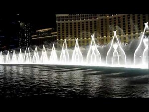 Amazing Bellagio fountain show, Las Vegas - Michael Jackson - Billy Jean (HD HQ Video)