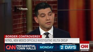 937K views · 2.3K reactions | A militia group near the US-Mexico border detained hundreds of people this week, New Mexico's attorney general told CNN. Video footage shows people in full military fatigues, with handguns strapped to their sides, wearing gloves and face masks. CNN's Nick Vanecia reports. https://cnn.it/2PkfVbP | CNN Replay | Facebook