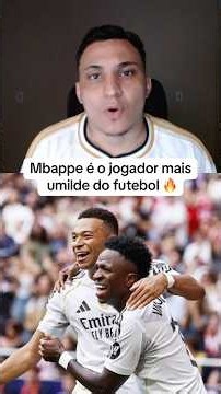Mbappe é um EXEMPLO 👍🏽 #mbappe #vinijr #realmadrid #humilde #barcelona