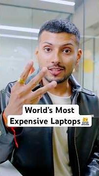World’s Most Expensive Laptops 🧑‍💻 #shorts #laptops