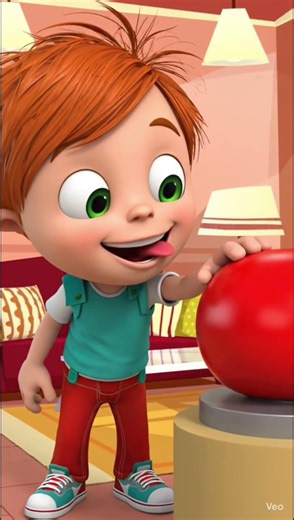 Magic ✨Button 🖲️🤣 #cartoonshorts #shorts