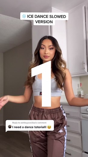 Ice Dance TikTok Tutorial | Slow Dance Banana Shake Lyrics Romanized Tutorial