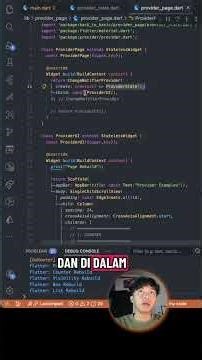 Flutter Provider Explained: Clean & Simple State Management #coding #flutter #programming