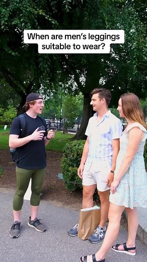 18K views · 76 reactions | When are men's leggings suitable to wear? 樂 #mensleggings #mensfashion | Kapow Meggings | Facebook