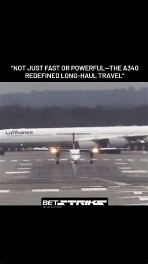NeoAviator on Instagram: "Some jets are fast. Some jets are powerful. But the Airbus A340? It’s the king of long-haul elegance. With four engines, it cuts an unmistakable silhouette across the sky. Its ultra-smooth ride made ocean-spanning flights feel effortless, while passengers enjoyed a quiet, stable, and beautifully balanced cabin. Long before twin-engine jets dominated, the A340 defined an era of air travel—a perfect mix of engineering mastery and passenger comfort. Aviation lovers cherish