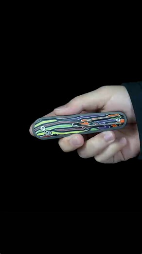 SRM Crossbar Lock EDC knife Twin 251MB-GX #edc #blade