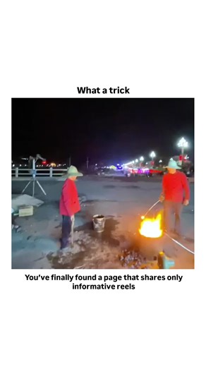 house of info 💫 on Instagram: "This video shows an impressive fire trick performed with confidence, timing, and careful control. The performer begins by preparing the setup, ensuring the fuel and fire source are handled smoothly. As the flame is ignited, it instantly grabs attention with its bright glow and intense movement. The trick focuses on controlled fire flow, where the flame appears to move or change shape in a dramatic way rather than spreading randomly. The performer’s steady hands an