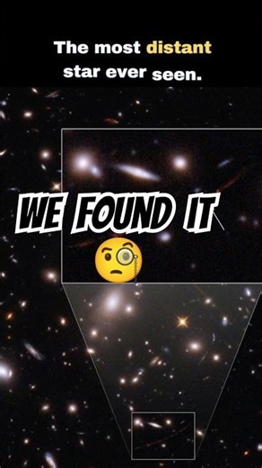 WE FOUND IT: The Most Distant Star in the UNIVERSE (You Won't Believe How Far!) #cosmicspark