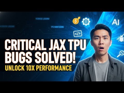 Guia de Depuração JAX em Cloud TPUs: Verbose Logging, TPU Monitoring e tpu-info