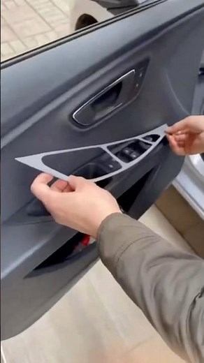 Seat Leon cam açma kısımlarına kaplama #seatleon