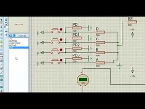 Op Amp Summing Amplifier (as a 4-bit Digital to analogue converter)