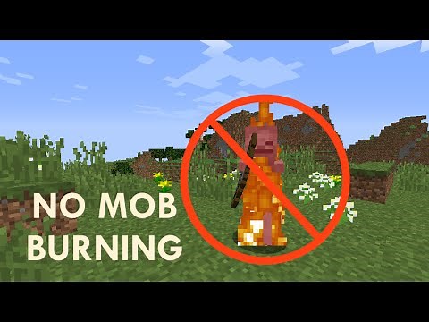 Minecraft Disable Mob Burn [1.8]