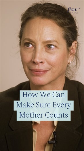 Flow Space | Midlife Health on Instagram: "Christy Turlington’s mission to protect mothers worldwide is personal—she survived a life-threatening postpartum hemorrhage in 2003 and has been advocating for maternal health ever since. As her nonprofit Every Mother Counts marks 15 years, she spoke with Flow Space about honoring our own mothers, fighting federal cuts to maternal care, and why every mom should be counted. Mother’s Day is just around the corner—let this be a reminder to honor the mother
