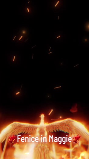 #FeniceinMaggie #voliamoneixte✈🦁🔝💯💥 Dalle ceneri del suo passato, la fenice si solleva, luminosa e libera, ricordando al mondo che ogni fine è solo l'inizio di una nuova vita! 🐦‍🔥