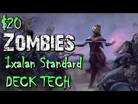 Mtg Budget Deck Tech: $20 Zombies in Ixalan Standard!