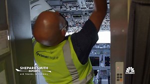 354K views · 1.8K reactions | COVID-19 has prompted airlines to revolutionize their cleaning protocols. From the creation of increasingly potent surface cleaners, to the use of hospital-grade air filtration, we take a look at how airlines are trying to keep flyers safe — and reassured. For the full story watch our newest documentary "Shepard Smith Reports: Air Travel in Turmoil," TONIGHT at 8 p.m. ET on CNBC. https://cnb.cx/2SRiqVy | CNBC | Facebook