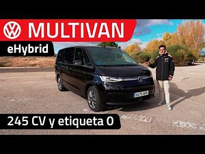 Volkswagen Multivan eHybrid 4MOTION 2025: A van with 245 hp and a ZERO emissions label?