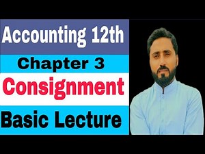 Accounting I.com part 2 Chapter 3 Consignment account Basic Lecture