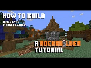 How to build a Medieval Market Square in Minecraft [Tutorial]