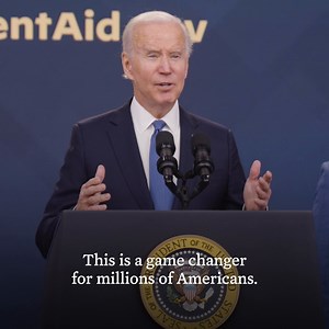 7.4K views · 1.2K reactions | The Student Loan Debt Relief application is: ✅Short and simple ✅Available in English and Spanish ✅Available on both mobile and desktop Apply today at studentaid.gov/debtrelief/apply. | The Biden White House Archived | Facebook