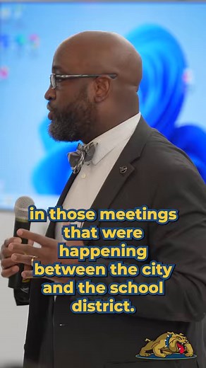 In this clip from Garfield Heights Mayor Matt Burke's town hall meeting, GHCS Superintendent Dr. Richard Reynolds opens up about how he's here to serve the community by serving kids. He uses his testimony from his work in Warrensville Ohio to reinforce that notion. | Garfield Heights City Schools