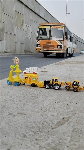 Rc bulldozer and rc army truck