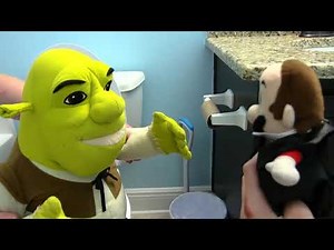 SML Movie: Mario's New Hat - Every Shrek Scene