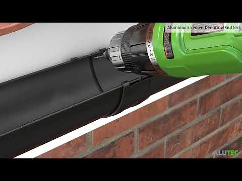 Marley Alutec | Installation Animation: Evolve Deepflow Aluminium Gutter Systems