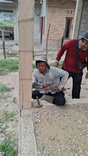 A trick for removing formwork panels more easily...