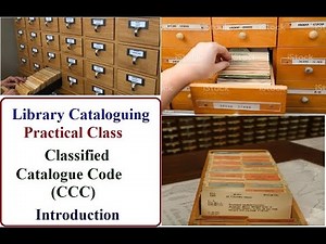Library Cataloguing Practical CCC Introduction